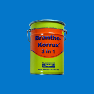 Brantho Korrux "3 in 1" 5 liter hemelsblauw RAL 5015