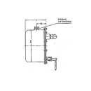 Enkelwerkende handpomp, capaciteit 19 ccm, druk 180 bar