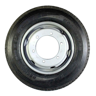 Compleet wiel 100 km / u banden 205 / 75R17.5 velg 6.00-