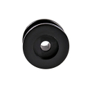 Ronde knop 6/8 mm touw kunststof aan beide zijden te...